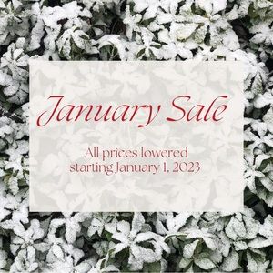 Lowering all prices starting January 1, 2023